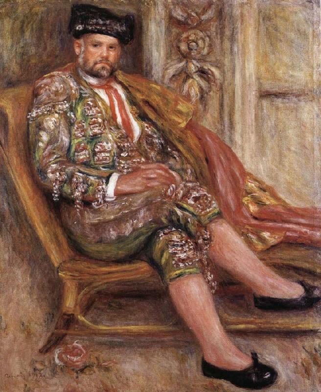 Pierre Renoir Ambrois Vollard Dressed as a Toreador France oil painting art